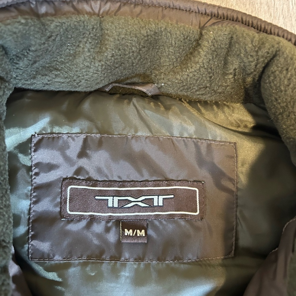 Medium TXT  Brown Puffer Vest - Picture 2 of 3